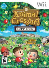 Nintendo Wii Animal Crossing City Folk [In Box/Case Complete]